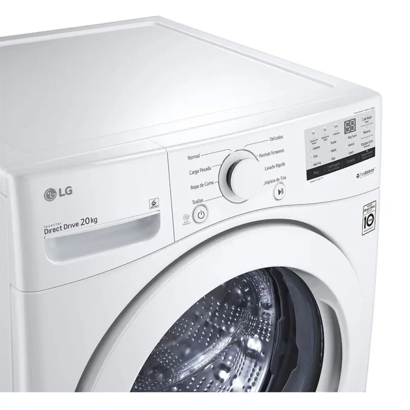 CENTRO DE LAVADO LG ELÉCTRICO DE 20KG WM20/DF20